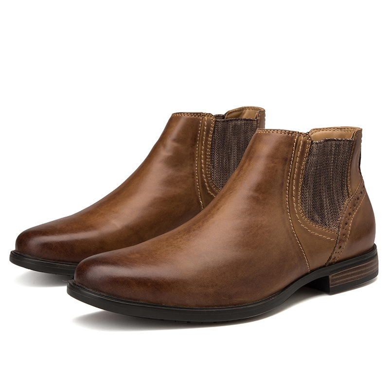 Boots | Men’s Otis Plain Toe Chelsea Boot With Kore Walking Comfort Technology Boots Boots