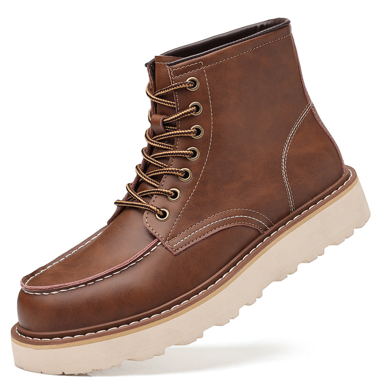 Work & Duty Boots | Men’s 6″ Steel Toe Waterproof Wedge Boot Mens Mens